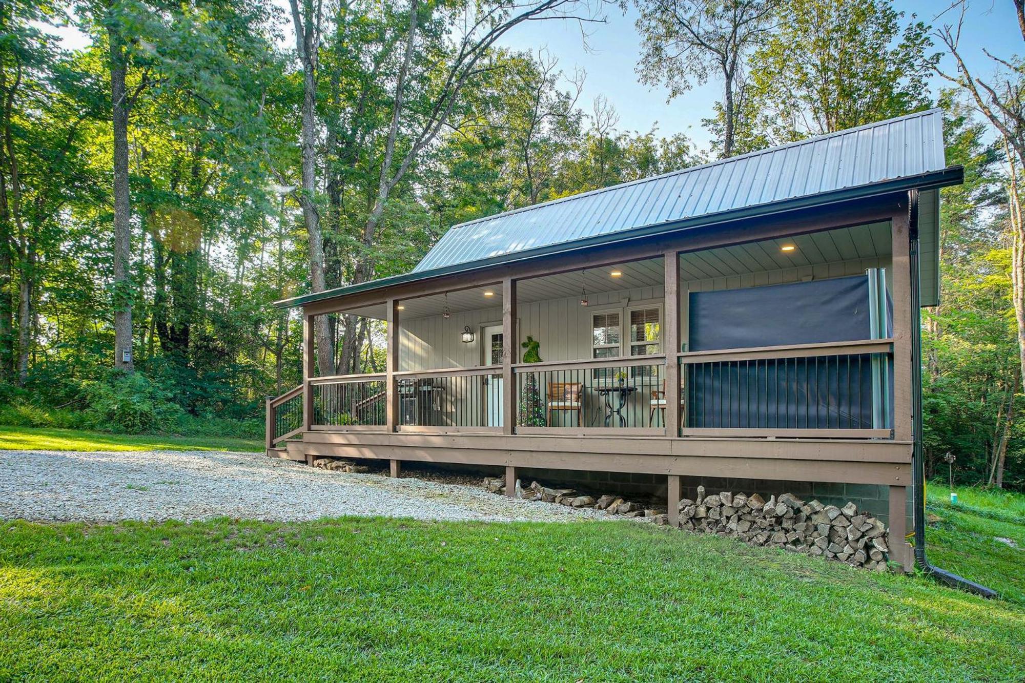 Idyllic Cabin In The Heart Of Hocking Hills Rockbridge Εξωτερικό φωτογραφία