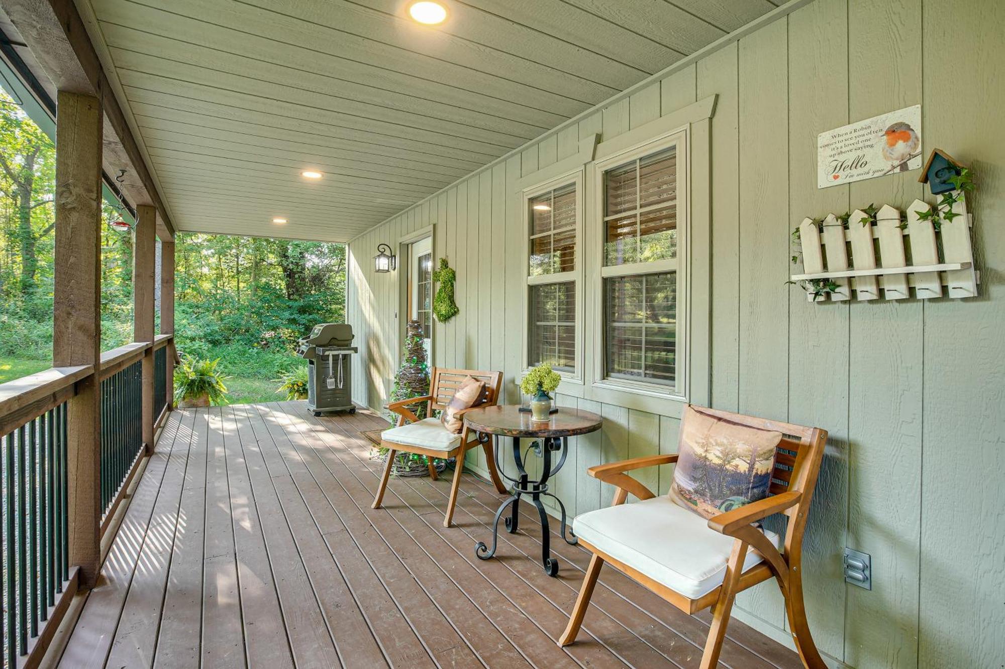 Idyllic Cabin In The Heart Of Hocking Hills Rockbridge Εξωτερικό φωτογραφία