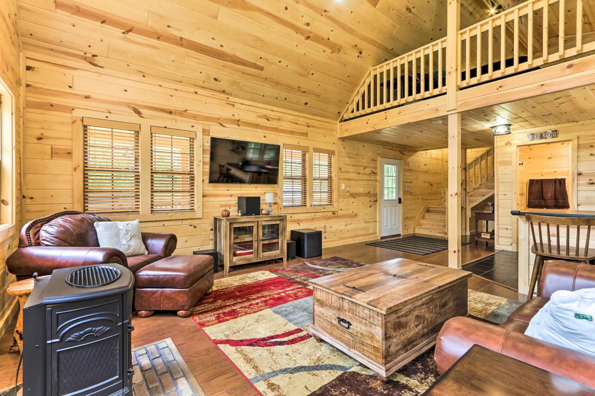 Idyllic Cabin In The Heart Of Hocking Hills Rockbridge Εξωτερικό φωτογραφία